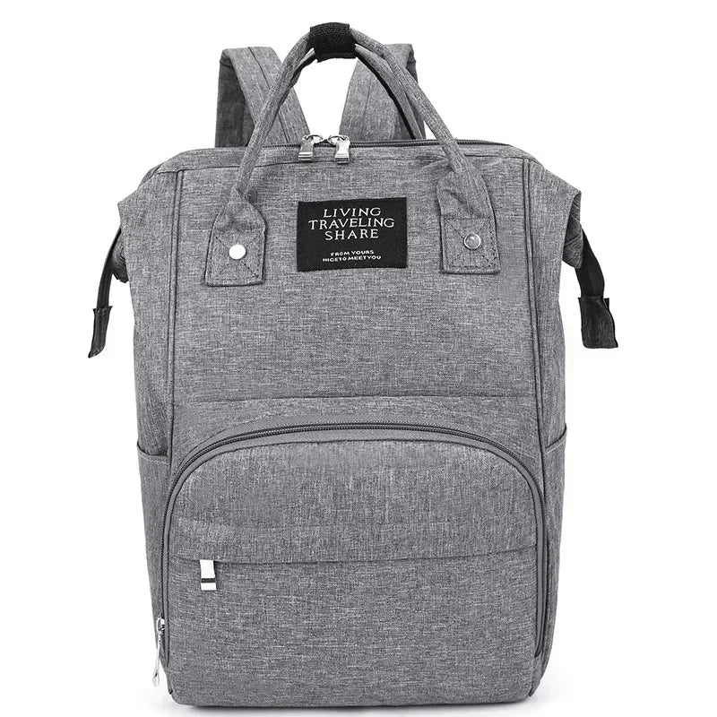 Nappy Backpack Diaper Bag Mummy Large Capacity Bags Mom Baby Multi-Function Waterproof Outdoor Travel Diaper Bags for Baby Care