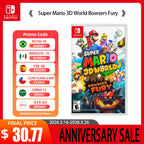 Nintendo Switch Game - Super Mario 3D World Bowsers Fury - 100% Official Original  Physical Game Card for Switch OLED Lite