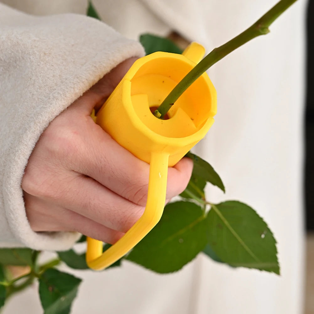 For Flower Arranging Gardening Essential Gardening Tools Florist Tool Rose Thorn Remover and Stem Trimmer Cylindrical Design